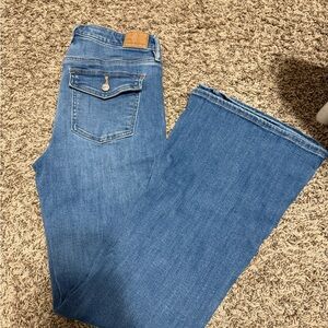 American Eagle Outfitters Blue Straight Leg Jeans